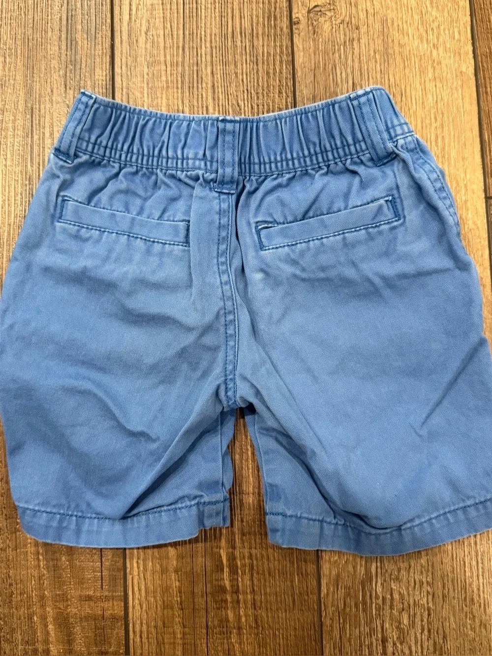 Gymboree Blue Kids Shark Embroidered Shorts Boys Sz 3T blue